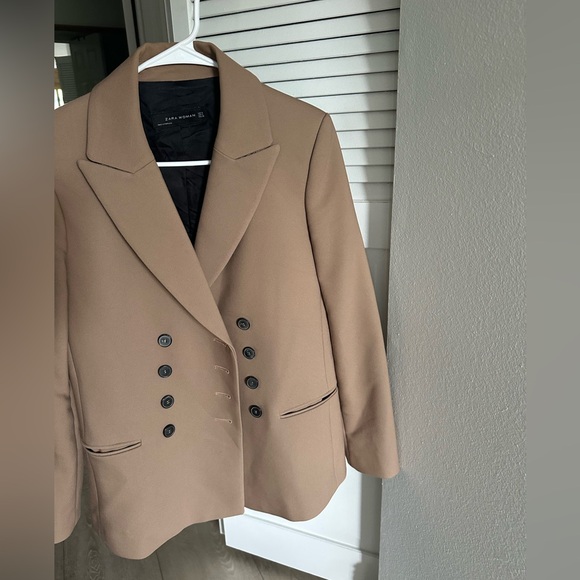 Zara Double breasted coat/blazer - Picture 2 of 3